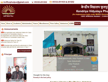 Tablet Screenshot of kvphulpur.org